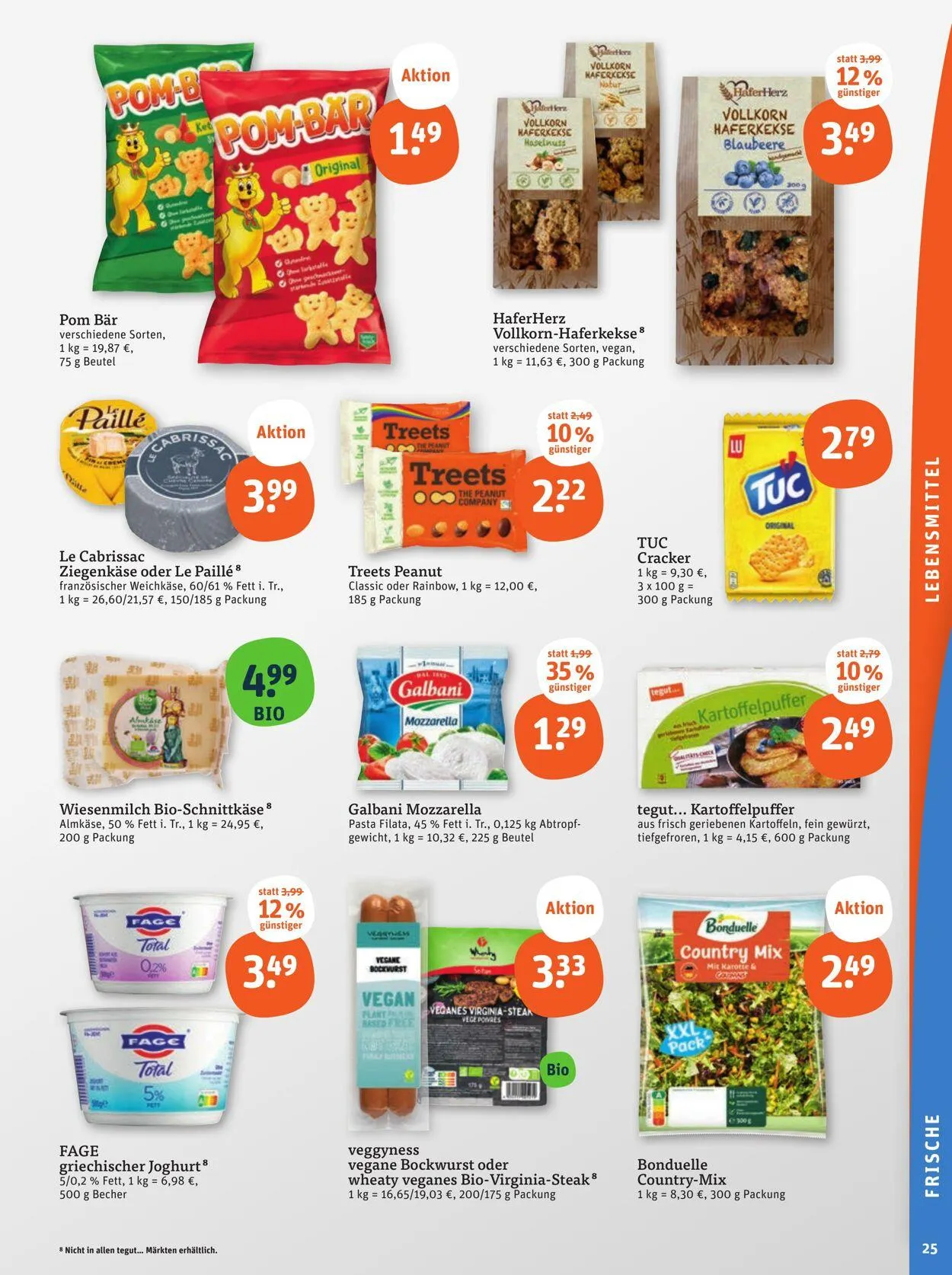 Tegut Aktueller Prospekt von 21. Juli bis 27. Juli 2025 - Prospekt seite 27
