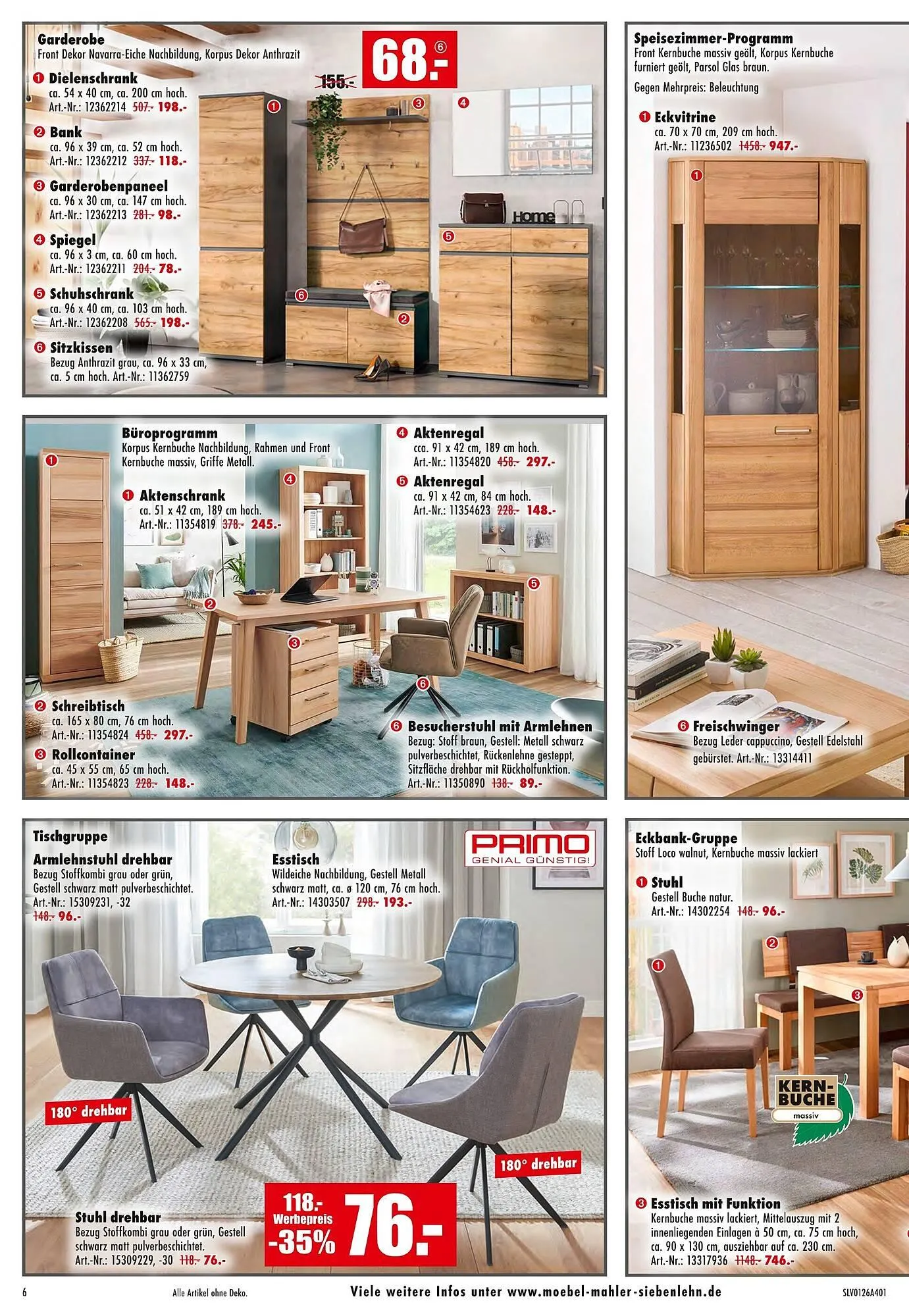 Möbel Mahler Katalog von 7. Januar bis 13. Januar 2026 - Prospekt seite 6