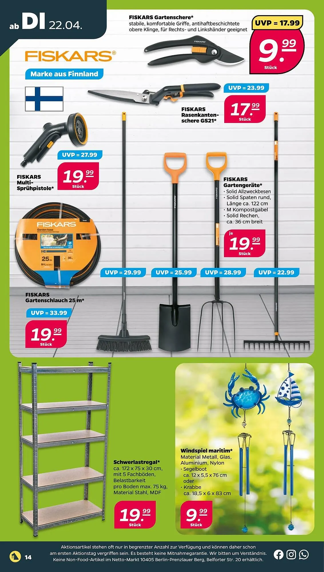 NETTO Prospekt von 21. April bis 26. April 2025 - Prospekt seite 14