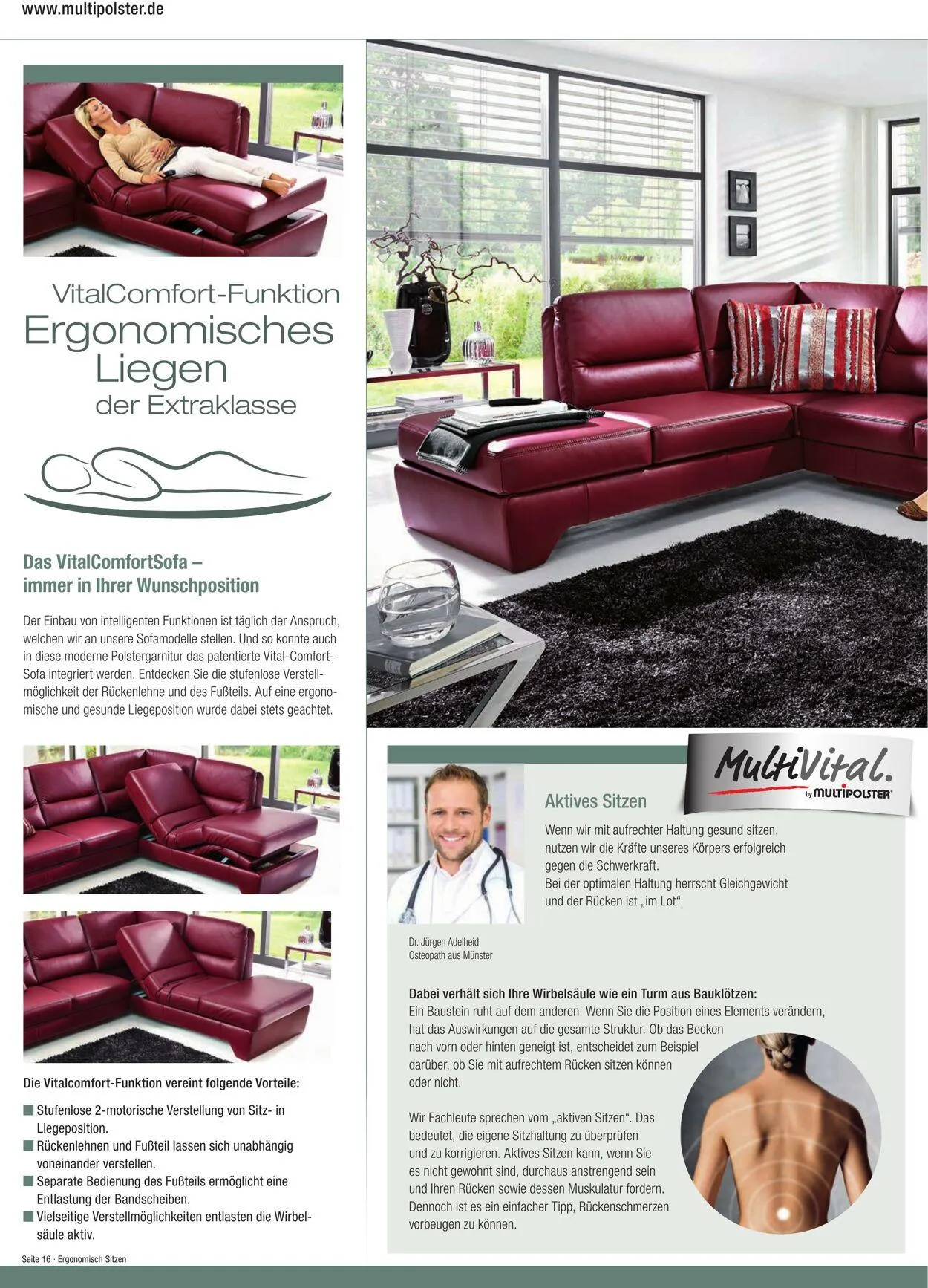 Multipolster Aktueller Prospekt von 2. Juni bis 16. Juni 2025 - Prospekt seite 16