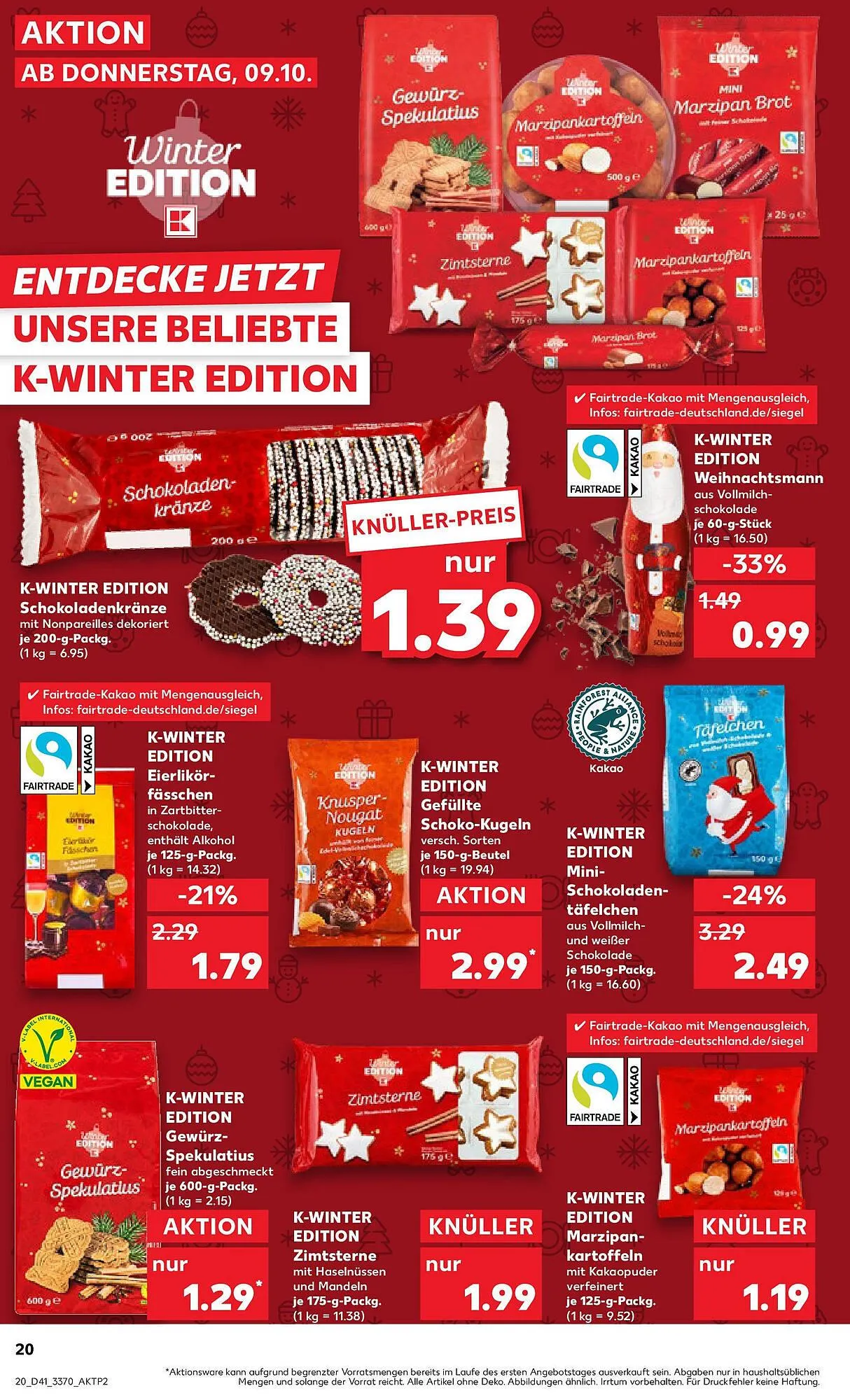 Kaufland Prospekt von 12. Oktober bis 15. Oktober 2025 - Prospekt seite 20