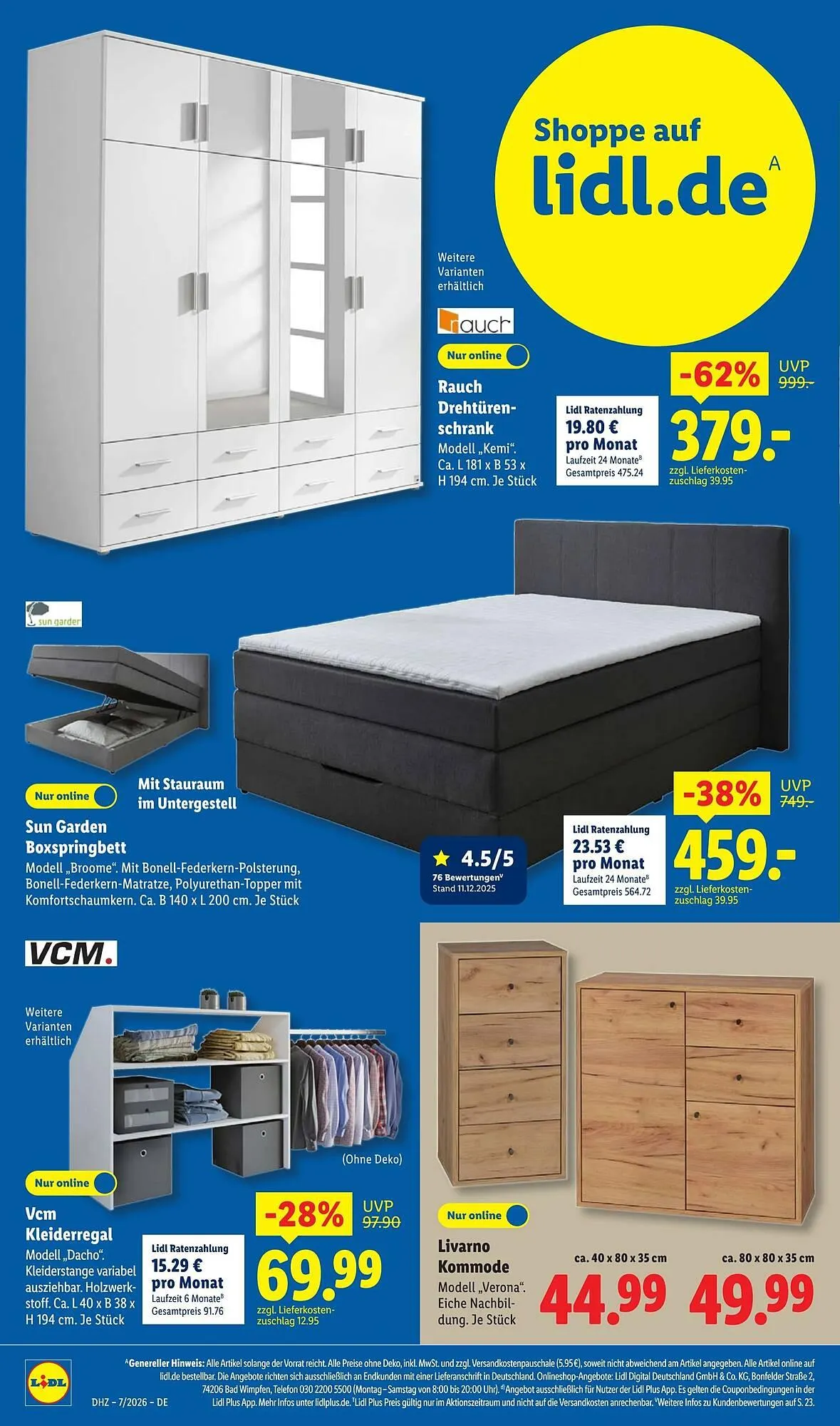 Lidl Prospekt von 9. Februar bis 15. Februar 2026 - Prospekt seite 36