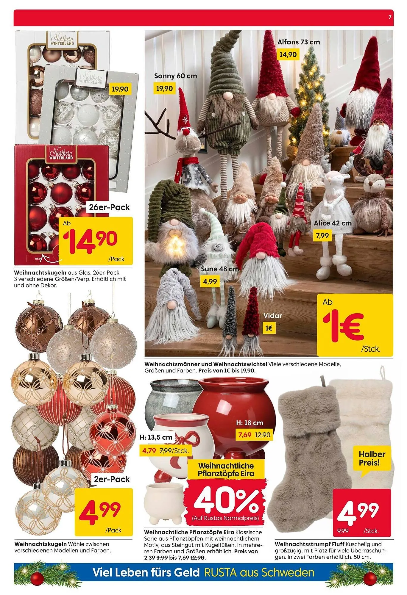 Rusta Prospekt von 6. Dezember bis 12. Dezember 2025 - Prospekt seite 7