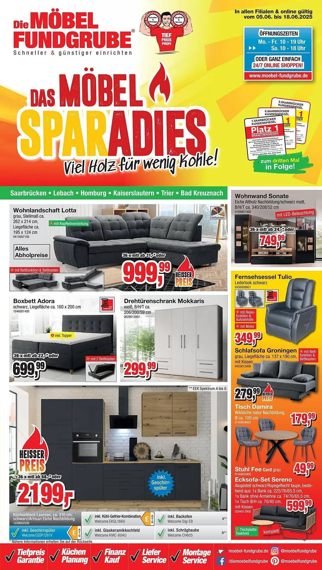 Möbelfundgrube Prospekt - 1