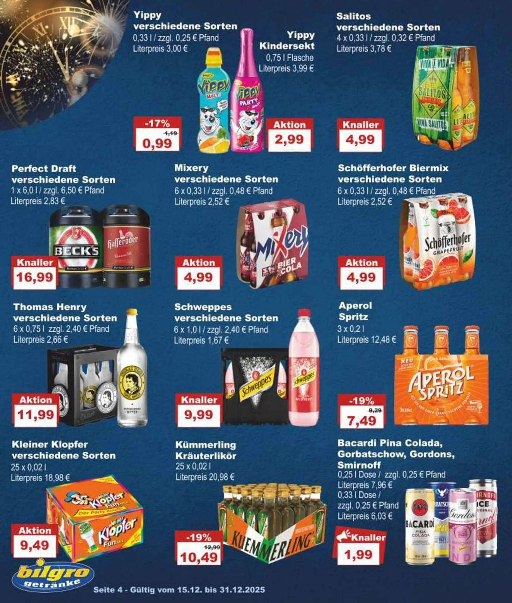 Bilgro Prospekt von 15. Dezember bis 3. Januar 2026 - Prospekt seite 4