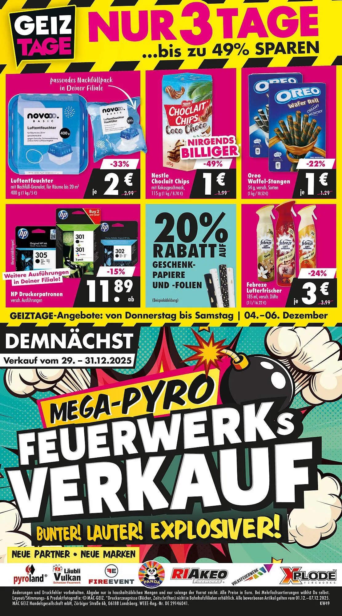 Mäc Geiz Prospekt von 1. Dezember bis 7. Dezember 2025 - Prospekt seite 8