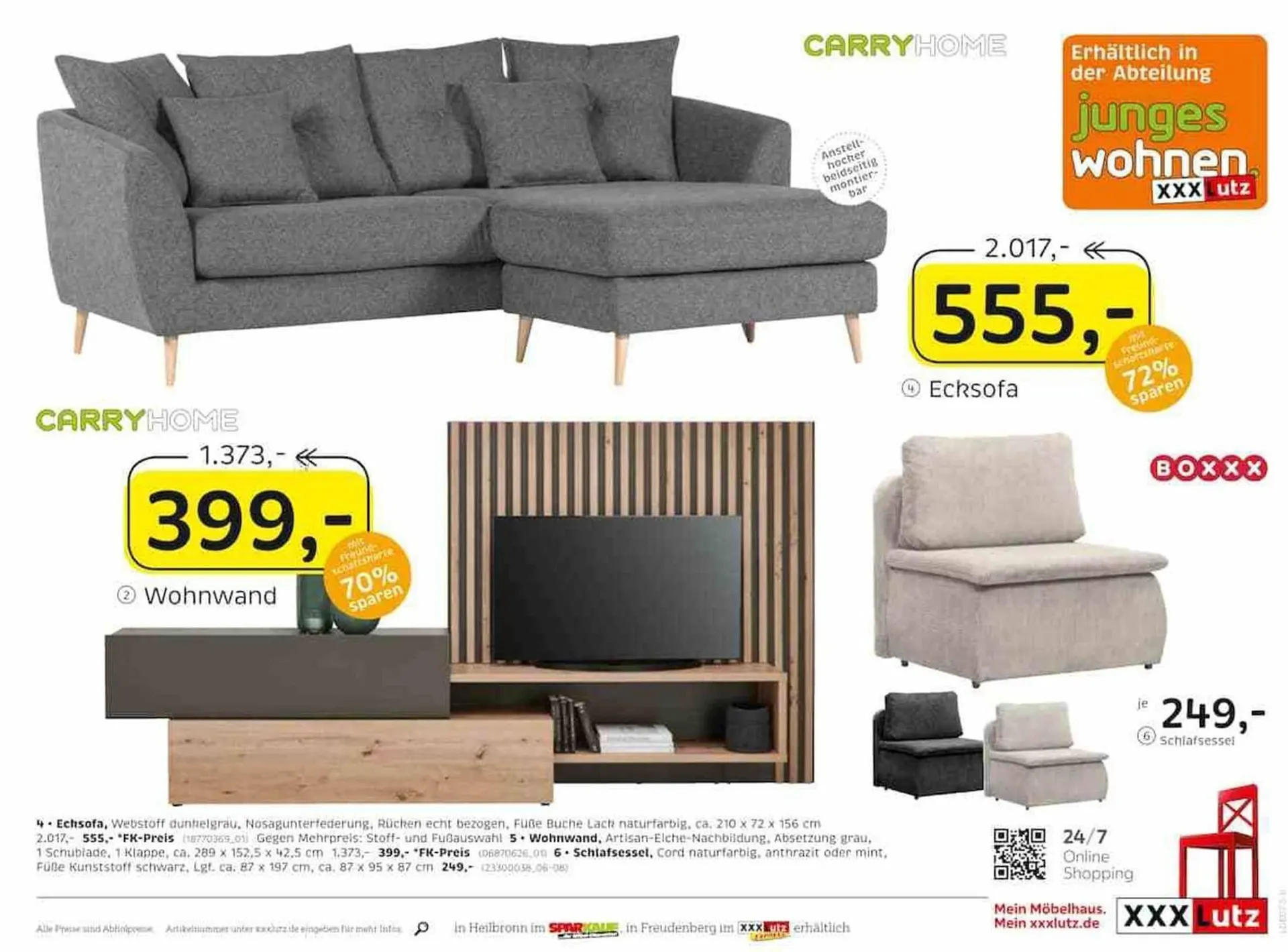 XXXLutz Prospekt von 30. Juni bis 13. Juli 2025 - Prospekt seite 23