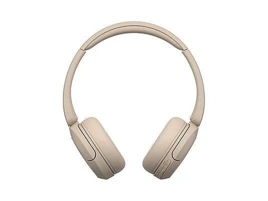 SONY WH-CH520, On-ear Kopfhörer Bluetooth Beige