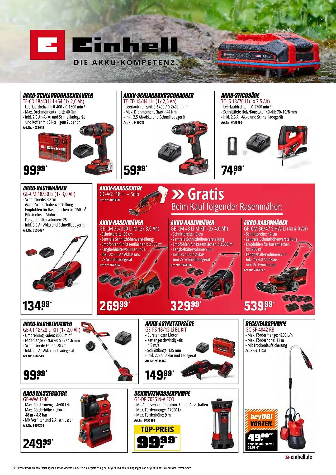 OBI Prospekt von 16. April bis 30. April 2025 - Prospekt seite 19