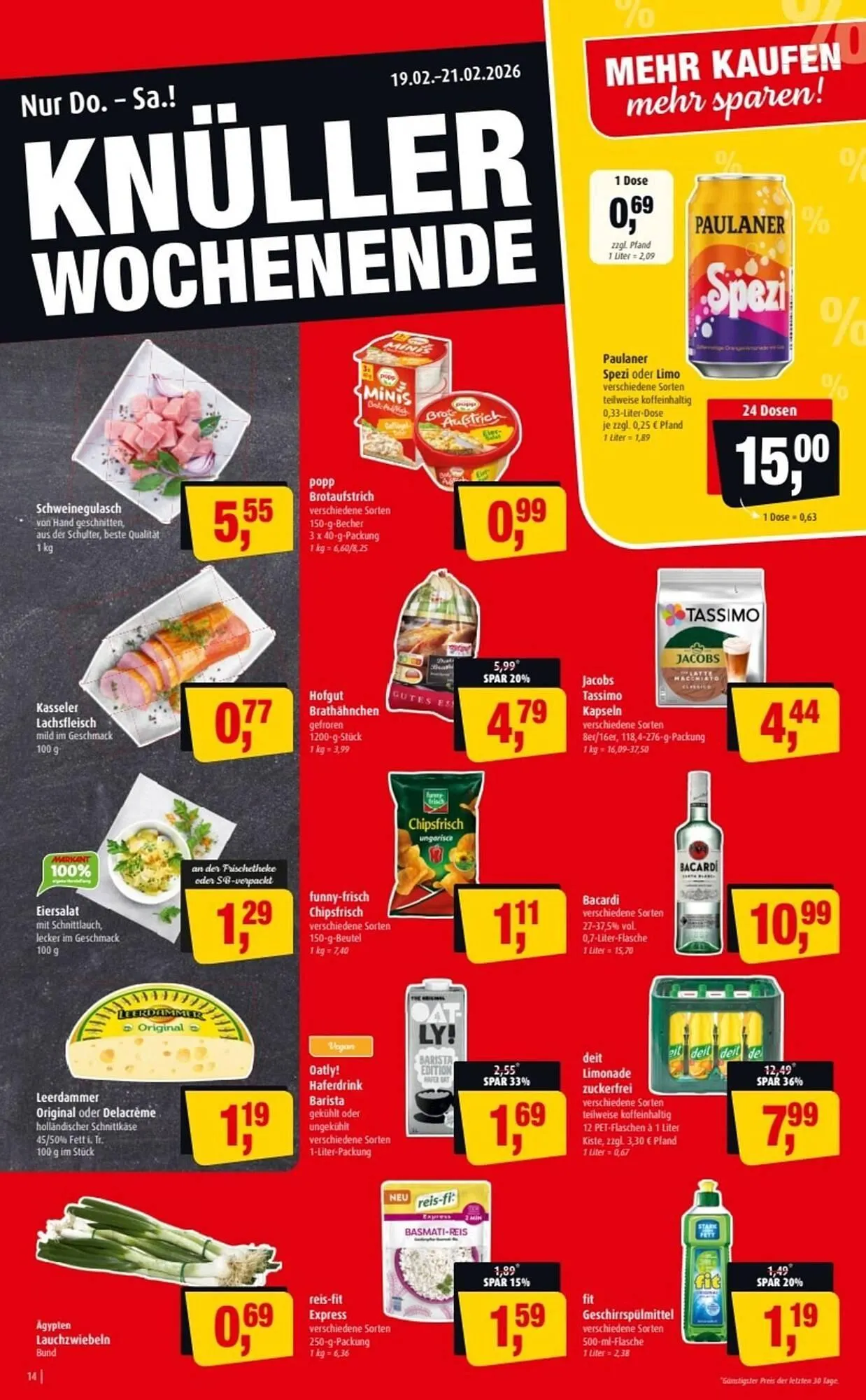 Markant Prospekt von 16. Februar bis 21. Februar 2026 - Prospekt seite 14