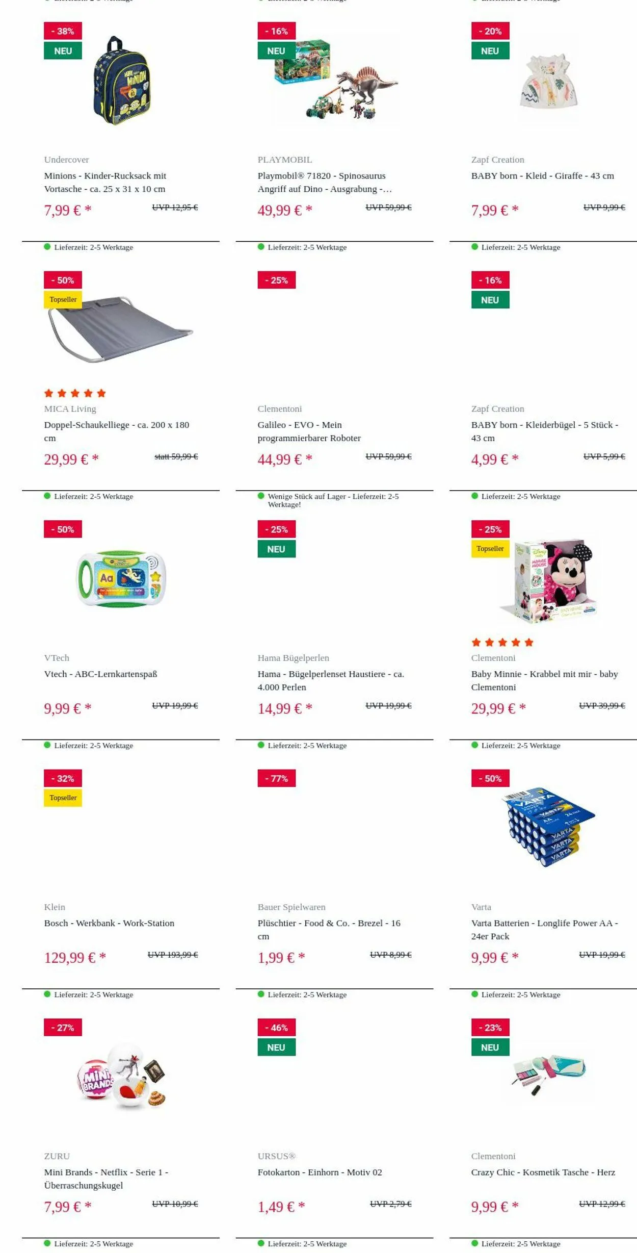 ROFU Kinderland Aktueller Prospekt von 21. April bis 30. April 2025 - Prospekt seite 7