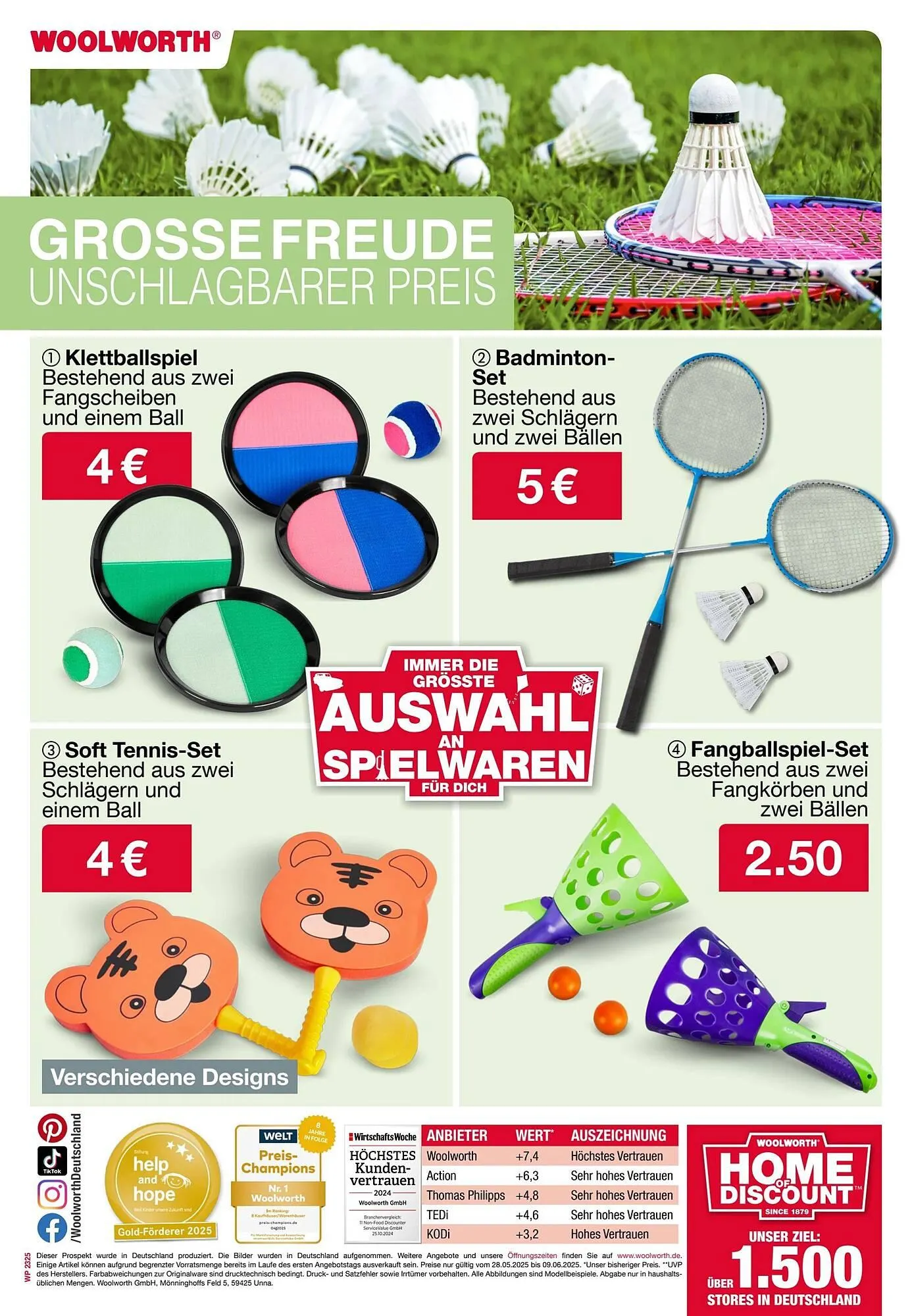 Woolworth Prospekt von 28. Mai bis 10. Juni 2025 - Prospekt seite 25