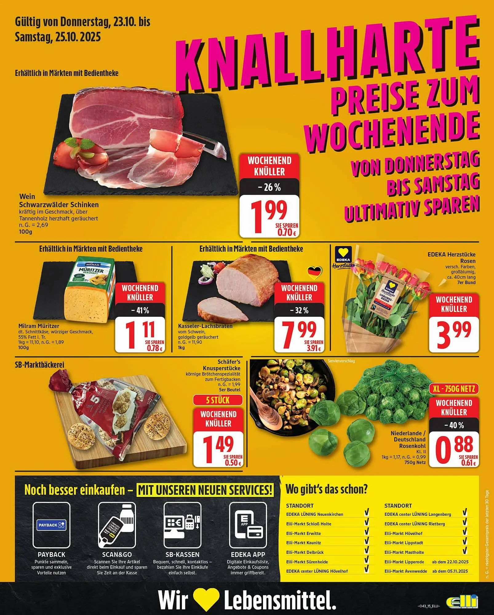 Elli Markt Prospekt von 20. Oktober bis 25. Oktober 2025 - Prospekt seite 15