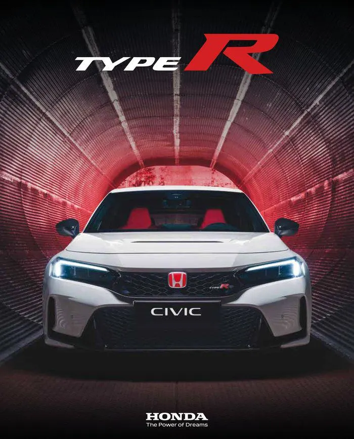 Honda CIVIC TYPE R BROSCHÜRE von 11. April bis 11. April 2025 - Prospekt seite 1