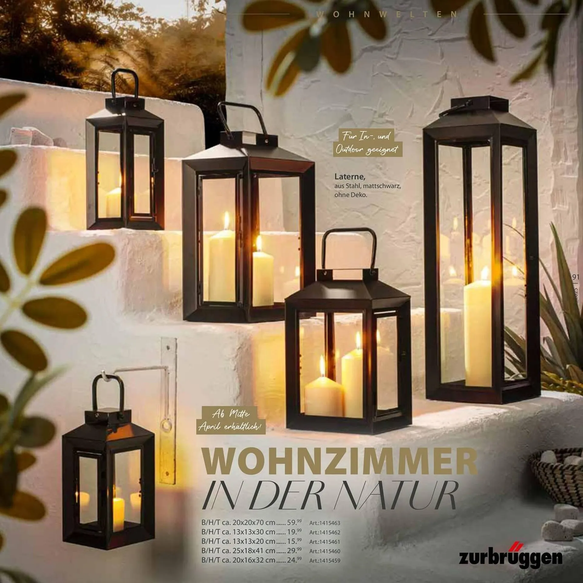 Zurbrüggen Prospekt von 18. Mai bis 7. Juni 2025 - Prospekt seite 91