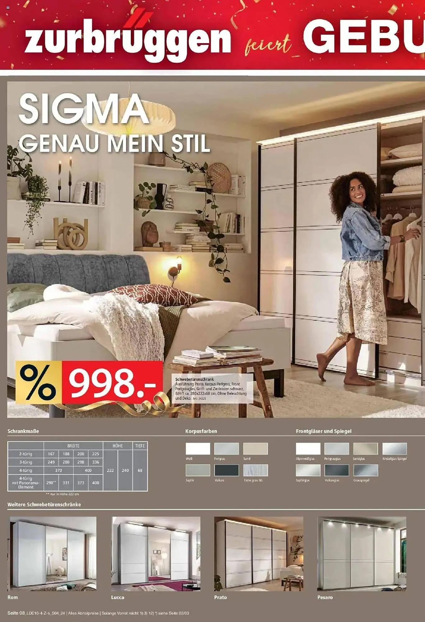 Zurbrüggen Prospekt von 17. Oktober bis 1. November 2025 - Prospekt seite 8