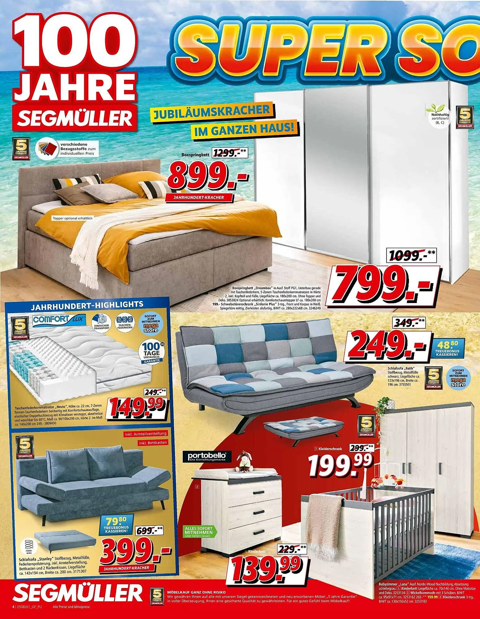 Segmüller Prospekt von 2. August bis 16. August 2025 - Prospekt seite 4