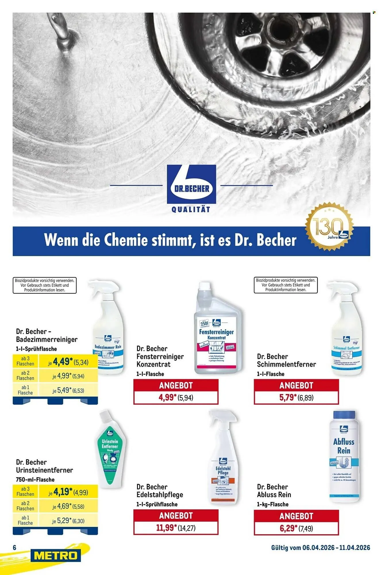 METRO Prospekt von 6. April bis 11. April 2026 - Prospekt seite 6