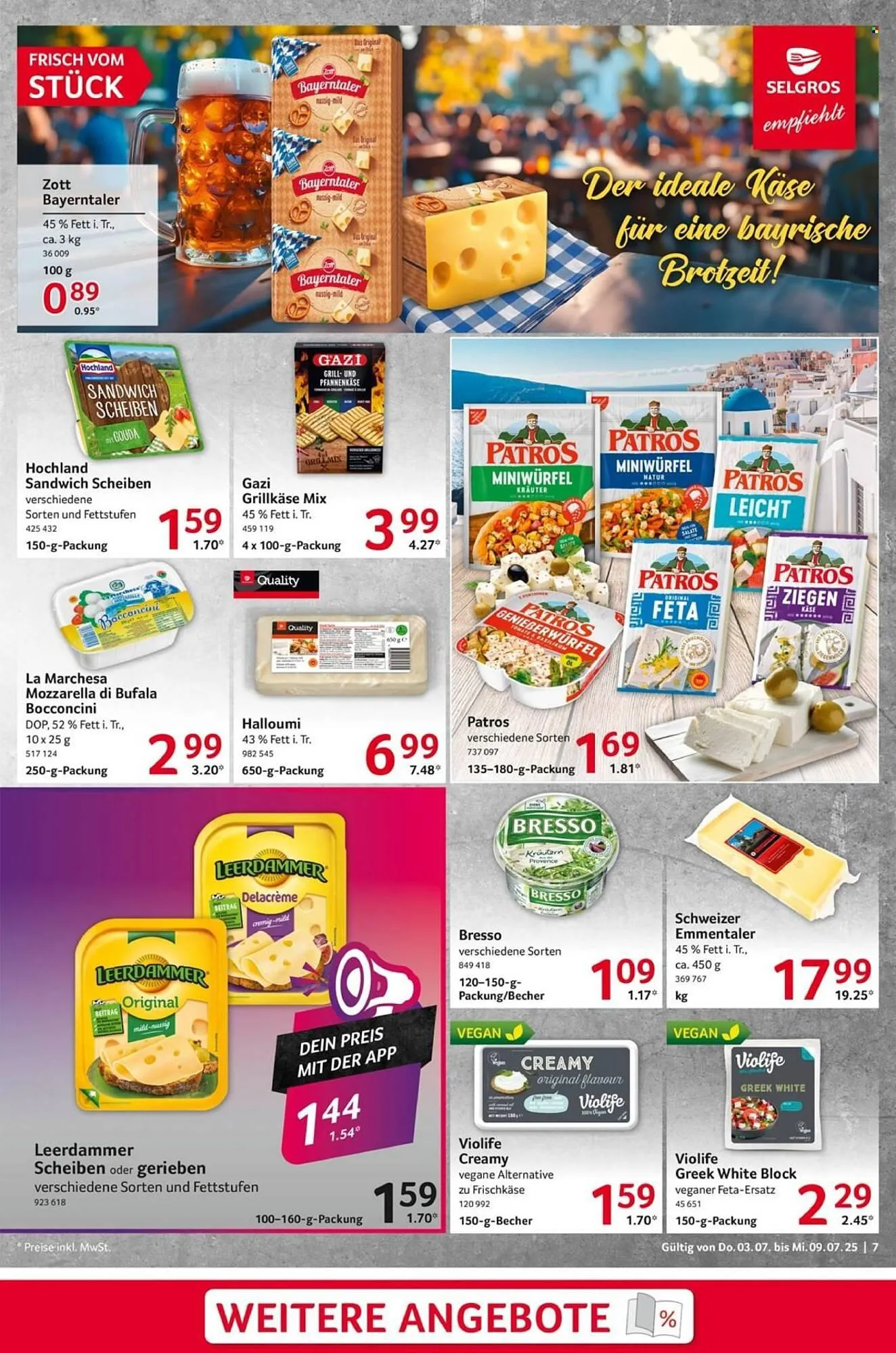 Selgros Prospekt von 3. Juli bis 9. Juli 2025 - Prospekt seite 7