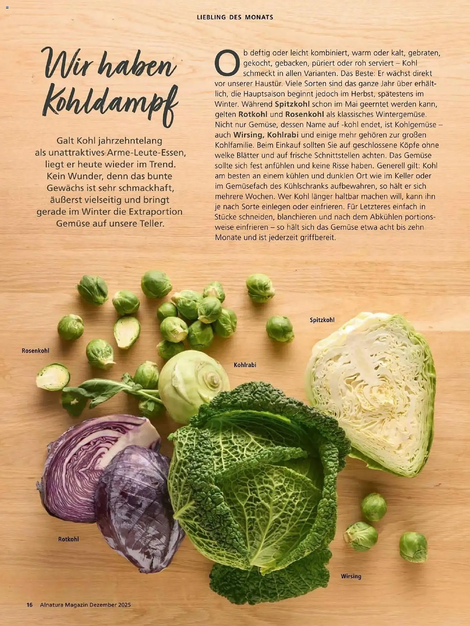 Alnatura Prospekt von 1. Dezember bis 31. Dezember 2025 - Prospekt seite 16