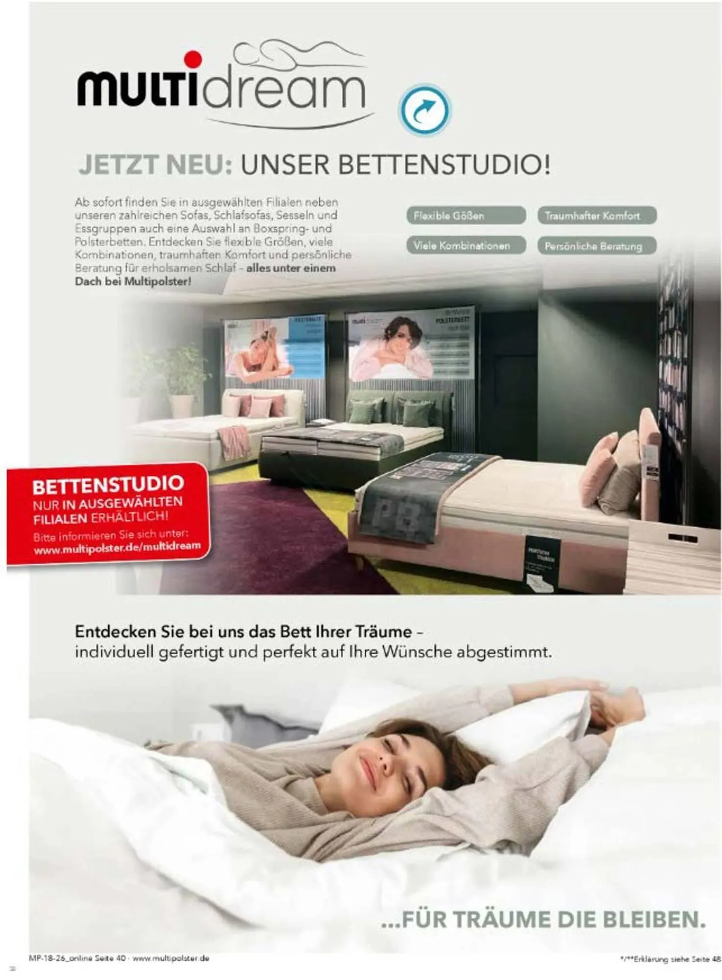 Multipolster Prospekt von 5. Mai bis 30. Mai 2026 - Prospekt seite 40