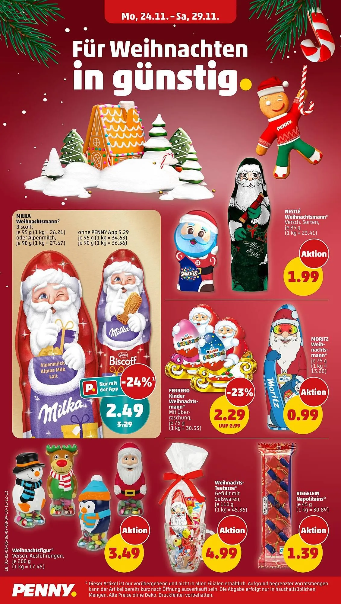 PENNY Prospekt von 24. November bis 29. November 2025 - Prospekt seite 18