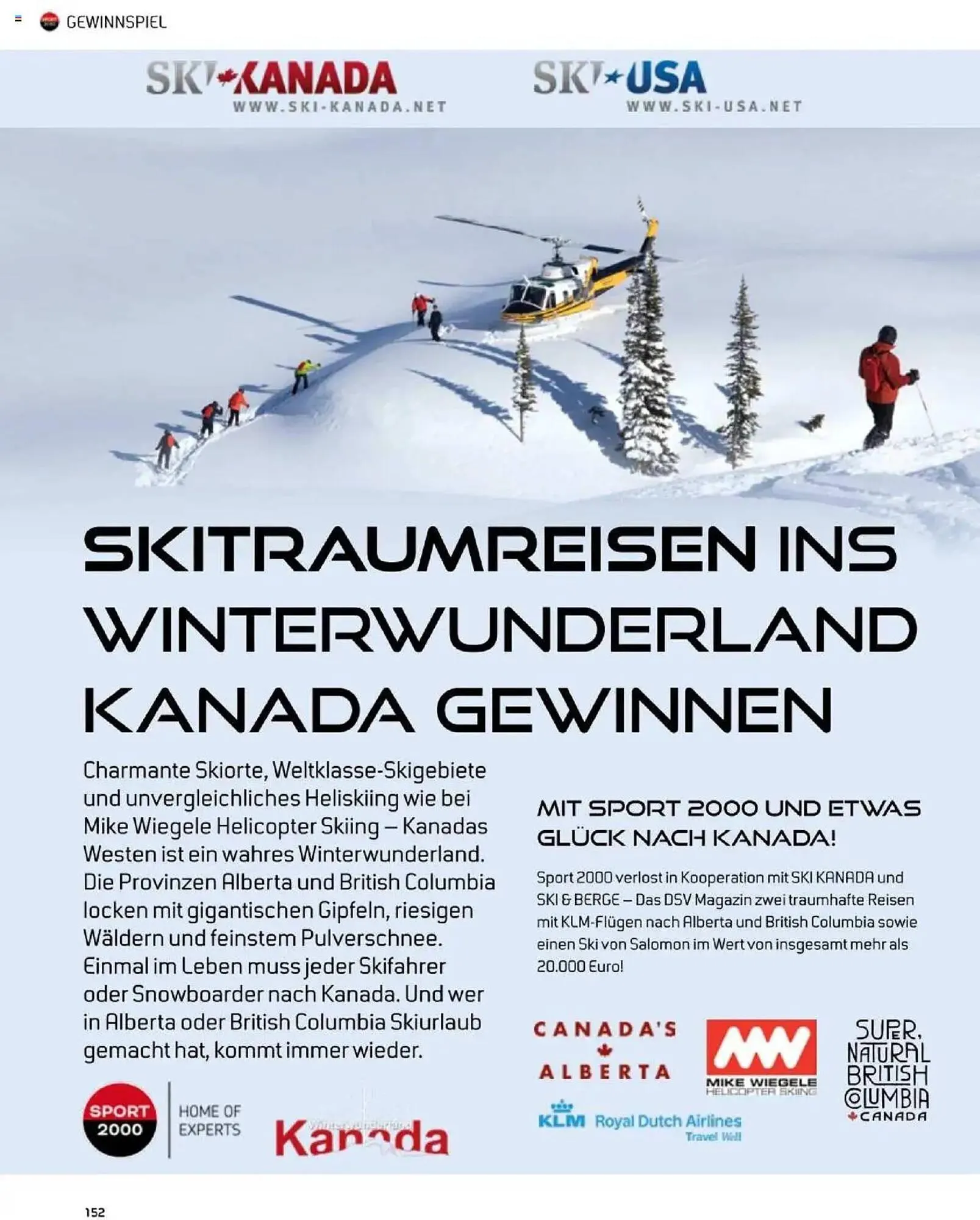 Sport 2000 Prospekt von 23. September bis 28. Februar 2026 - Prospekt seite 152