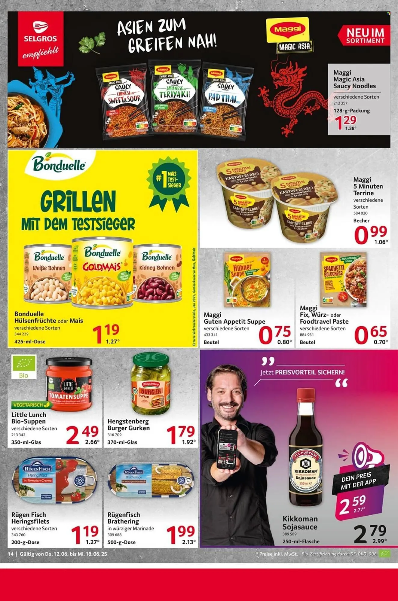Selgros Prospekt von 12. Juni bis 18. Juni 2025 - Prospekt seite 14