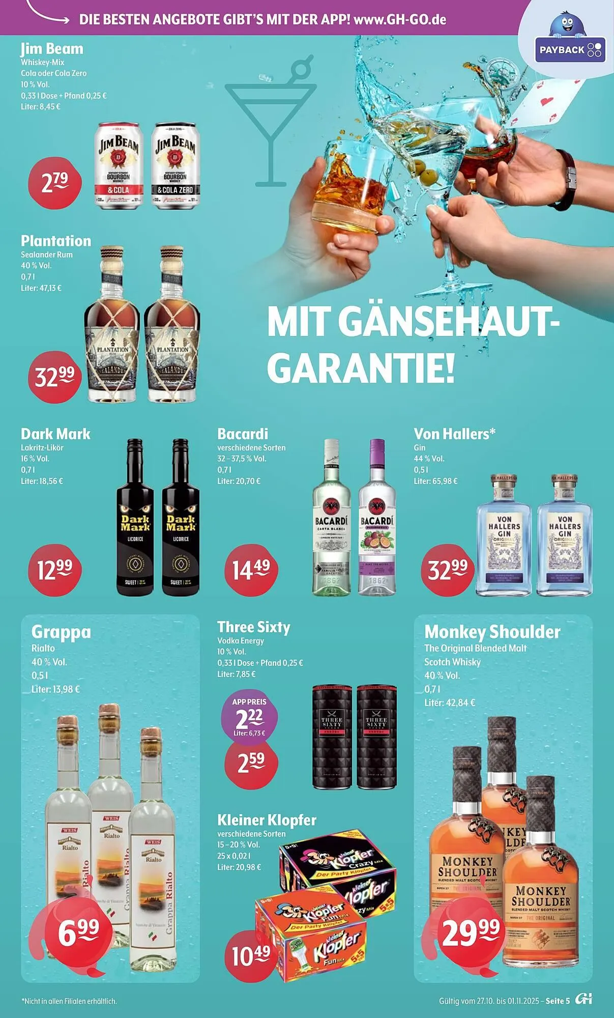 Getränke Hoffmann Prospekt von 27. Oktober bis 3. November 2025 - Prospekt seite 5