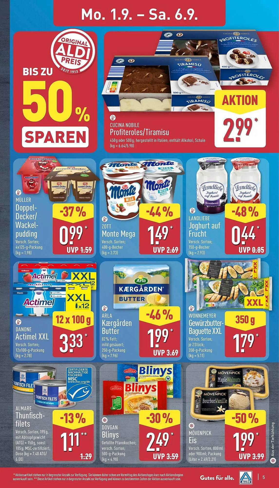 Aldi Nord Prospekt von 1. September bis 6. September 2025 - Prospekt seite 5