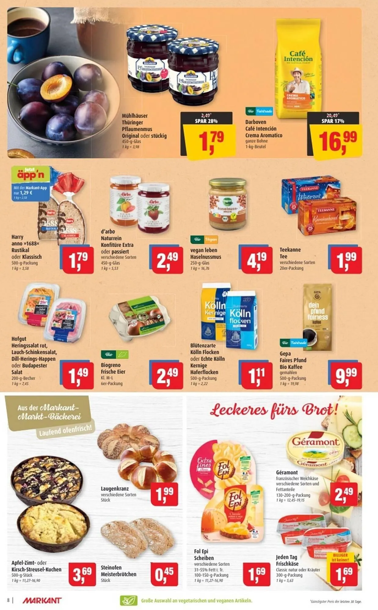 Markant Prospekt von 26. Oktober bis 9. November 2025 - Prospekt seite 8