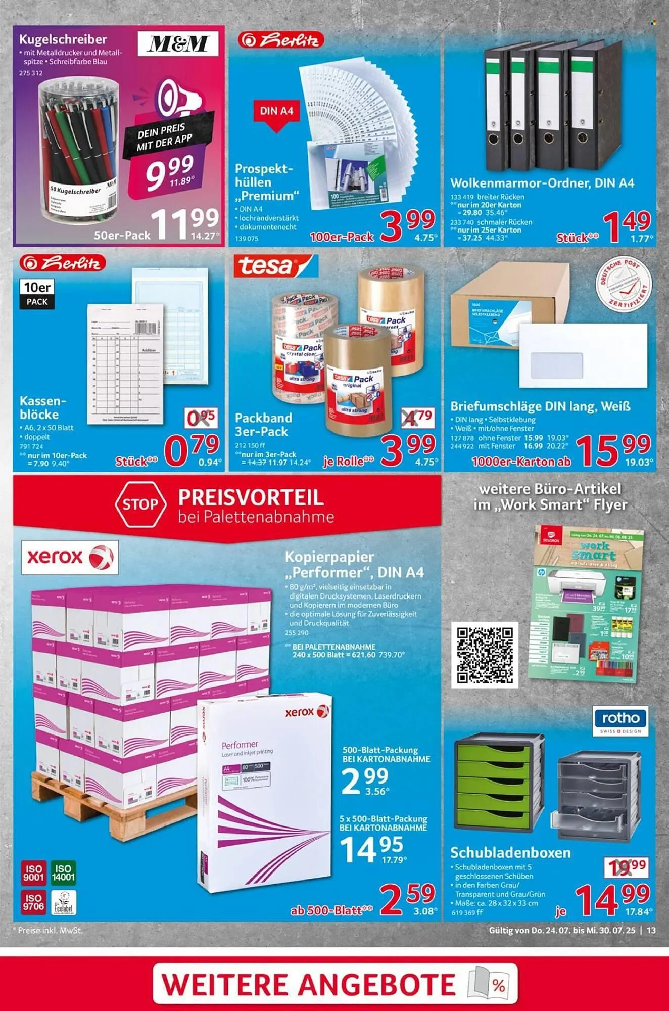 Selgros Prospekt von 24. Juli bis 30. Juli 2025 - Prospekt seite 13