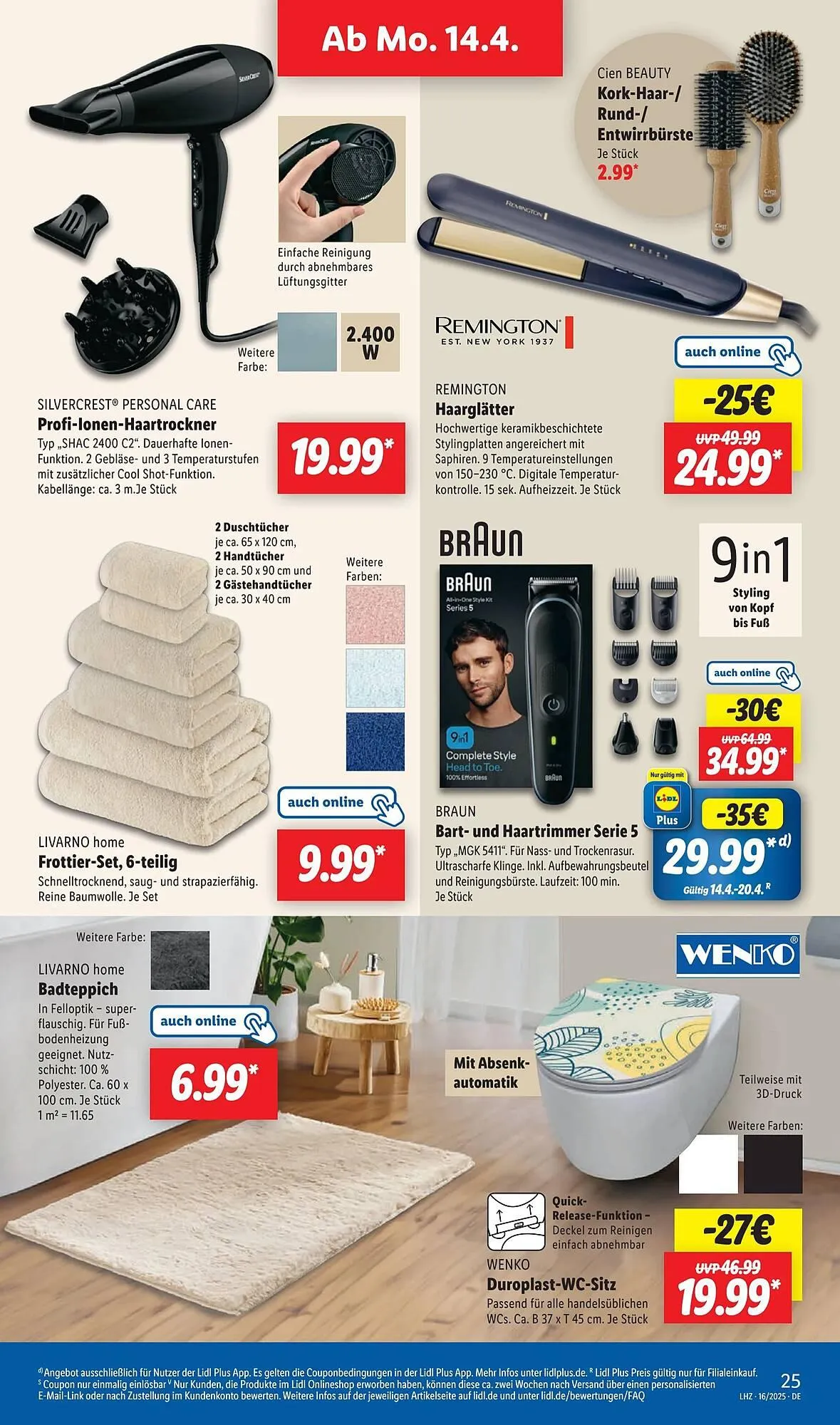 Lidl Prospekt von 14. April bis 20. April 2025 - Prospekt seite 35