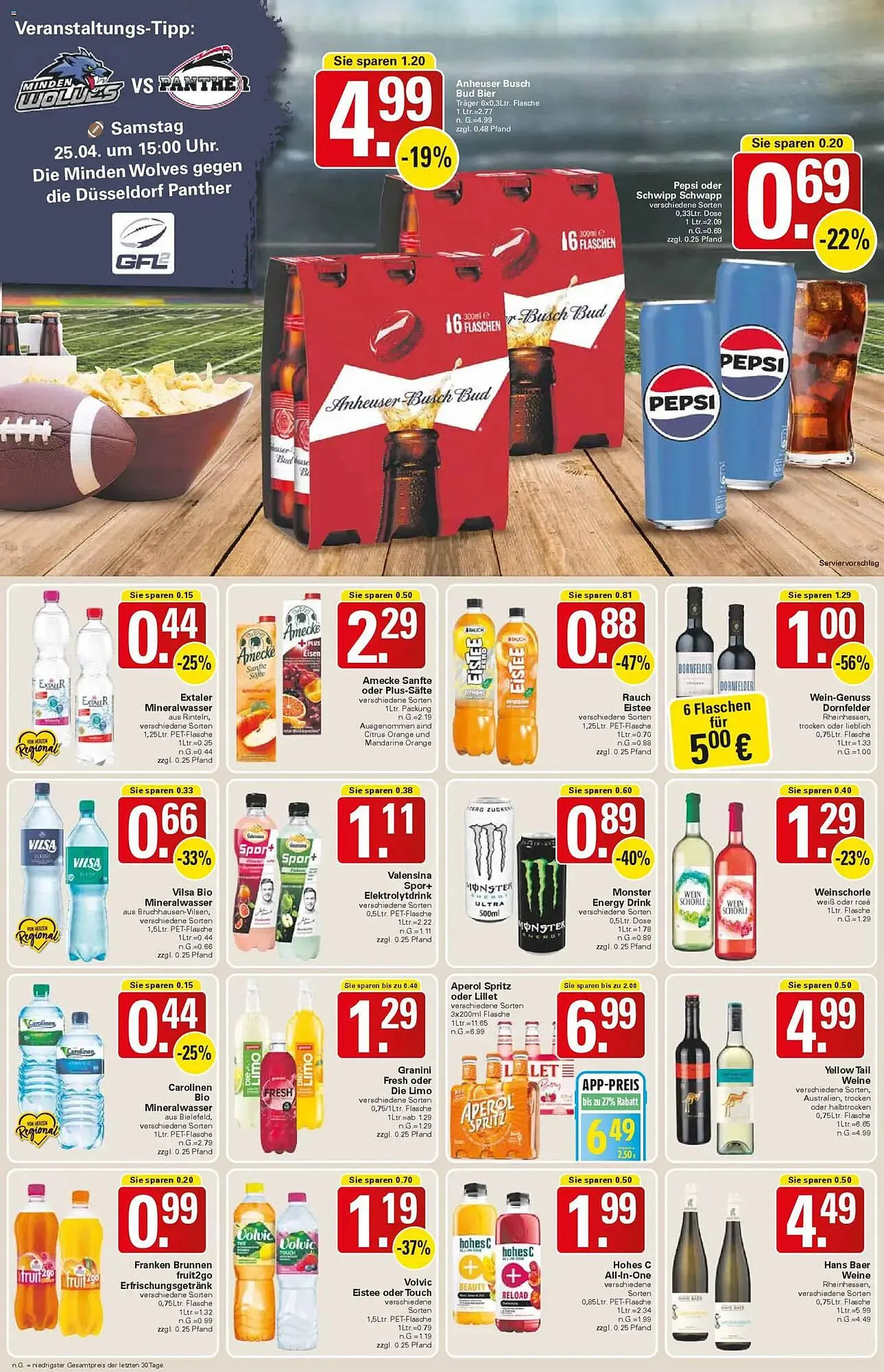 WEZ Prospekt von 20. April bis 25. April 2026 - Prospekt seite 12