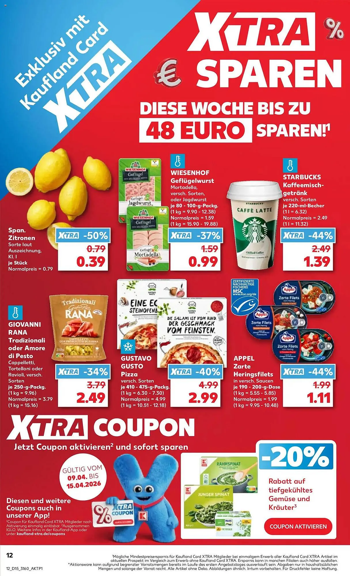 Kaufland Prospekt von 9. April bis 15. April 2026 - Prospekt seite 12