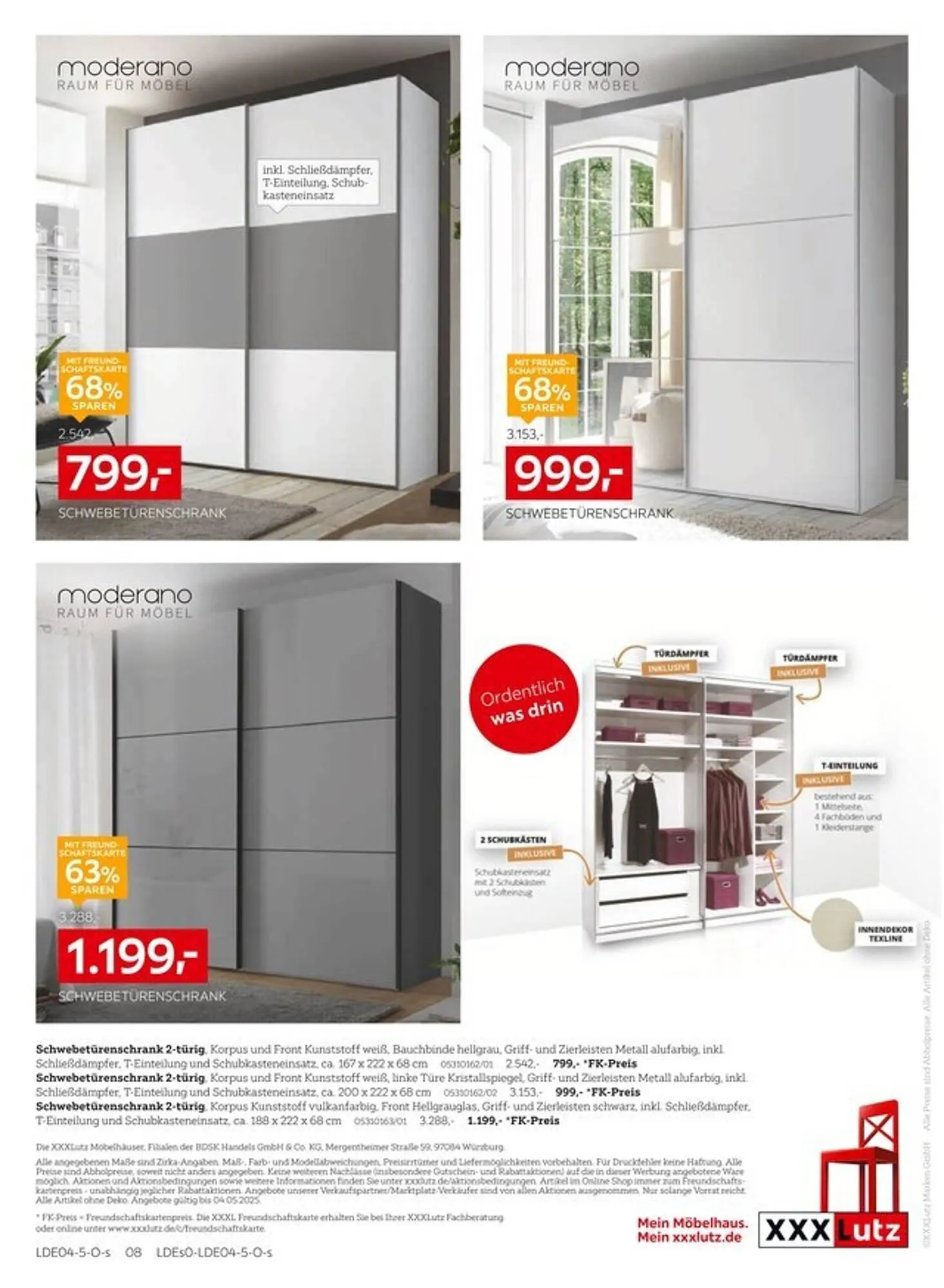 XXXLutz Prospekt von 18. April bis 4. Mai 2025 - Prospekt seite 8