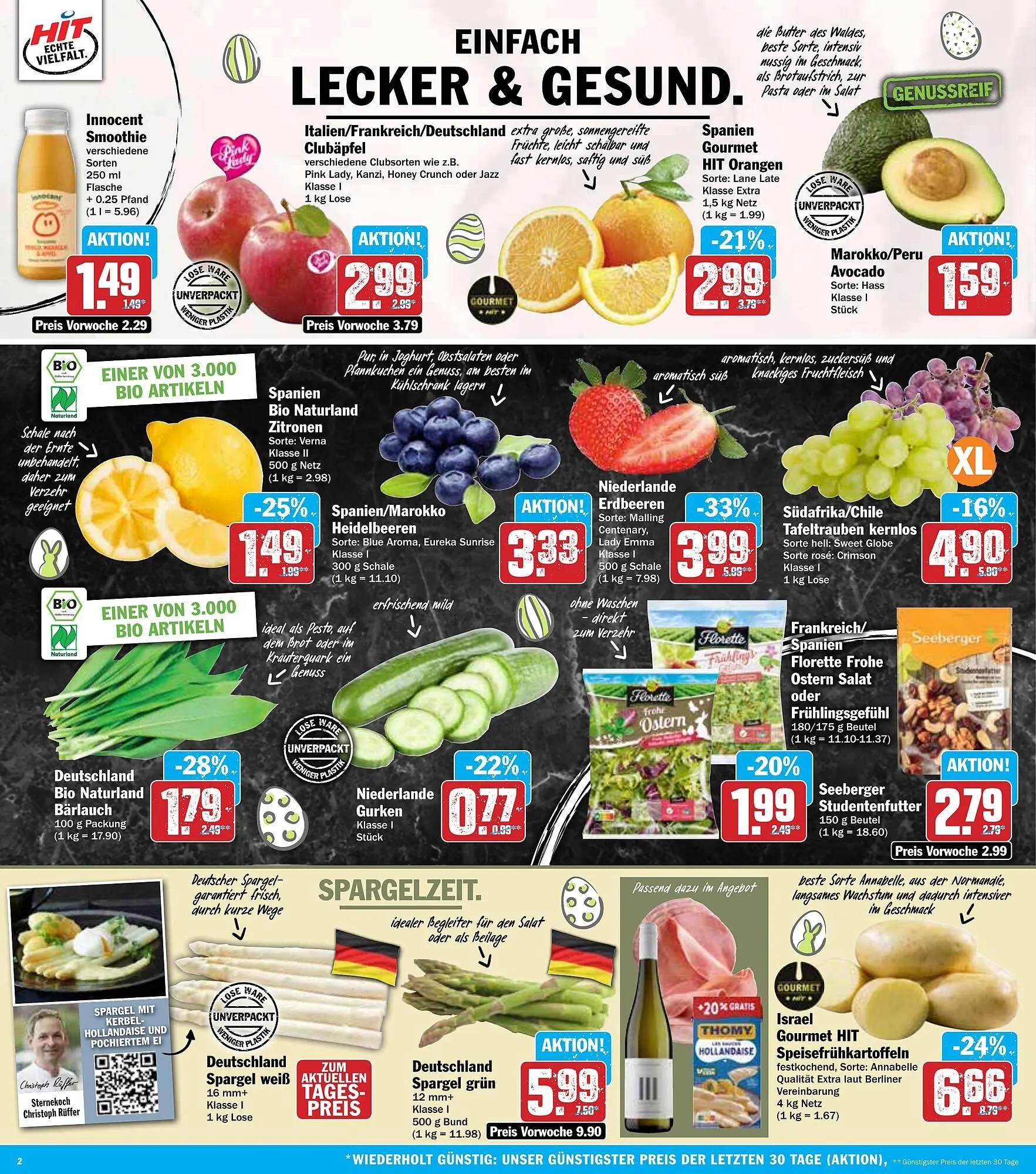 Hit Prospekt von 14. April bis 19. April 2025 - Prospekt seite 2