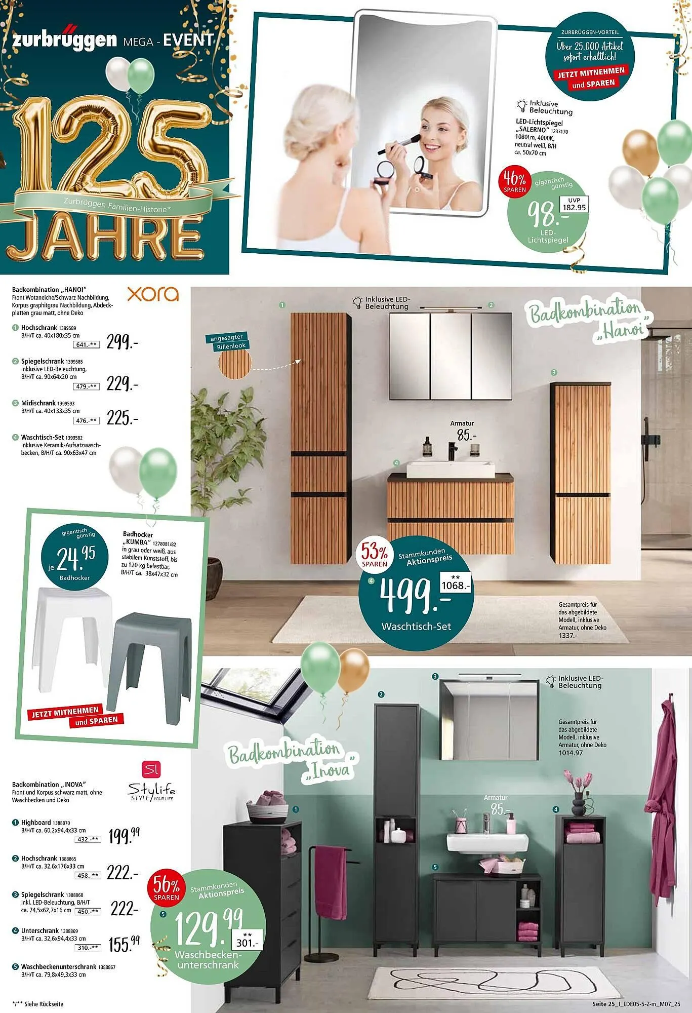 Zurbrüggen Prospekt von 17. Mai bis 14. Juni 2025 - Prospekt seite 25