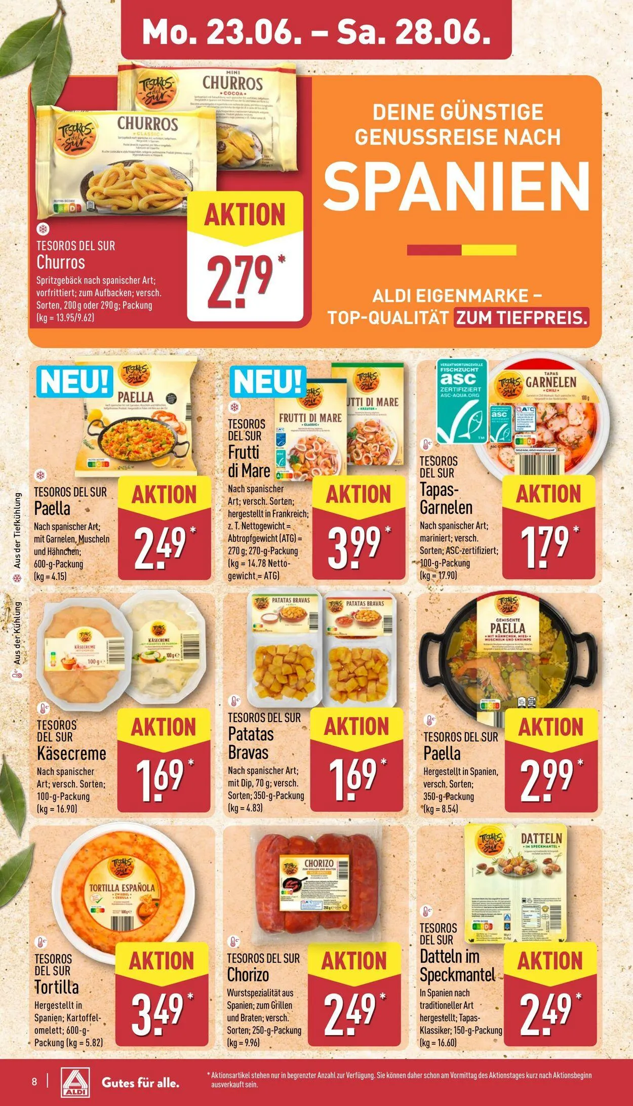 Aldi-Nord von 23. Juni bis 28. Juni 2025 - Prospekt seite 12