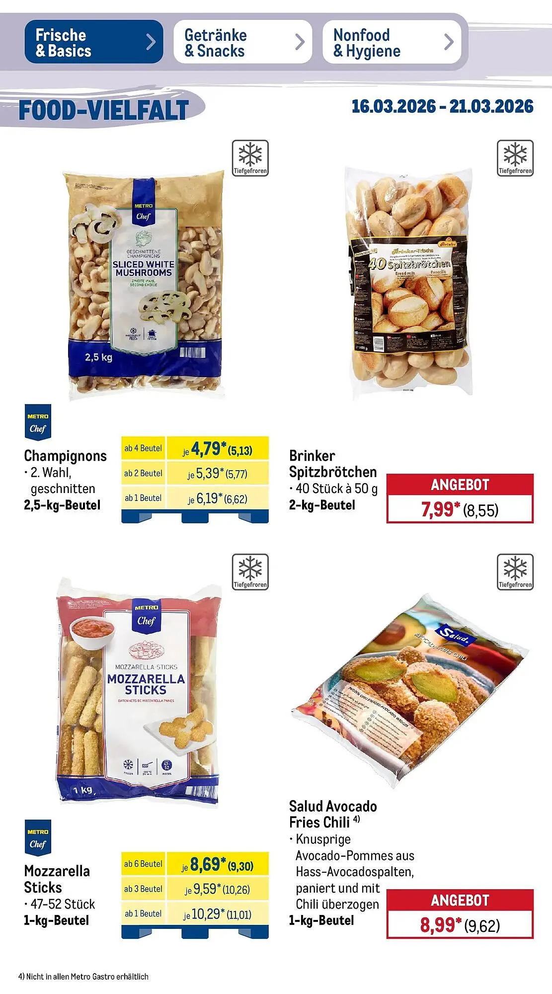 METRO Prospekt von 15. März bis 21. März 2026 - Prospekt seite 20