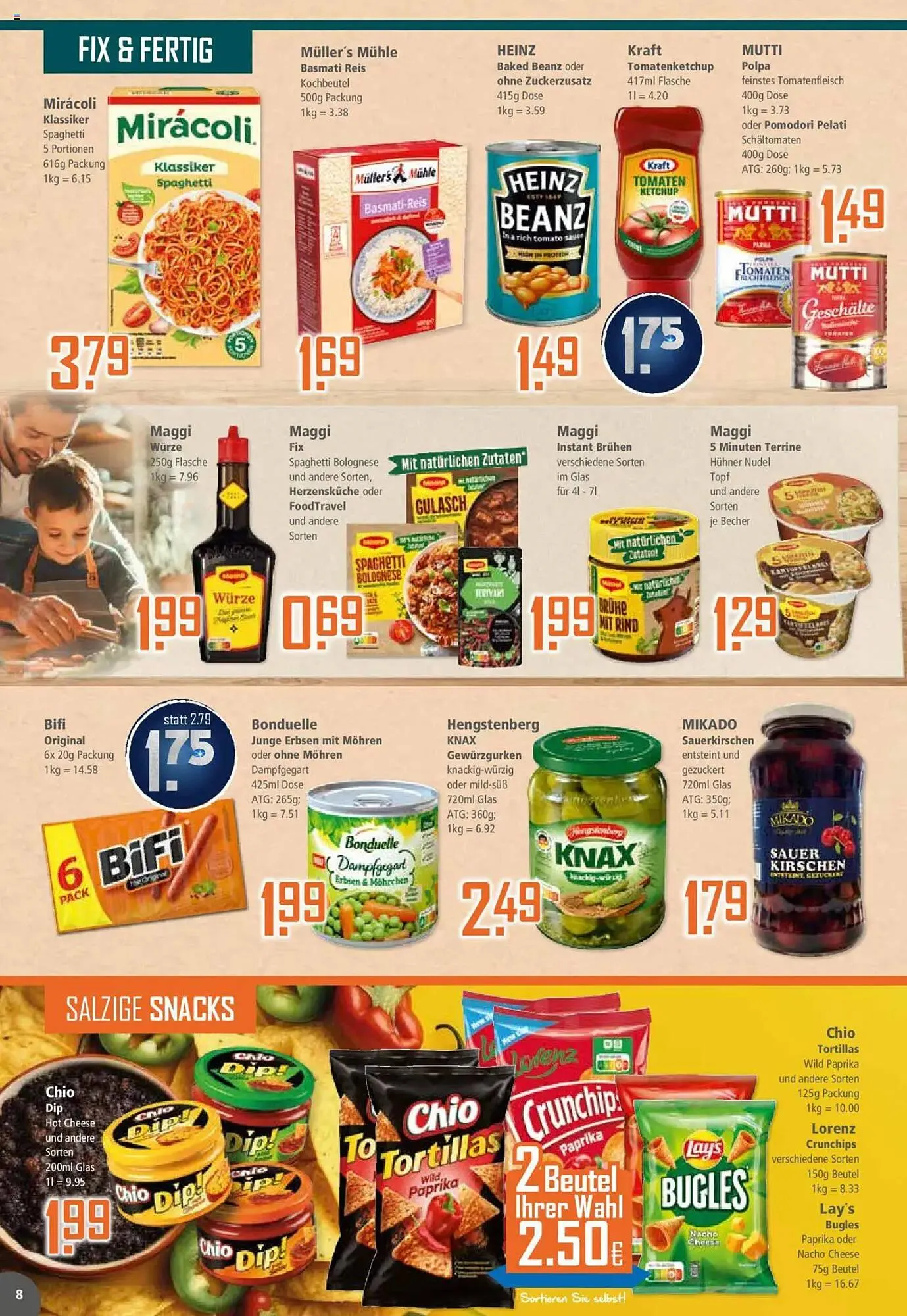 Klaas und Kock Prospekt von 31. März bis 5. April 2025 - Prospekt seite 8