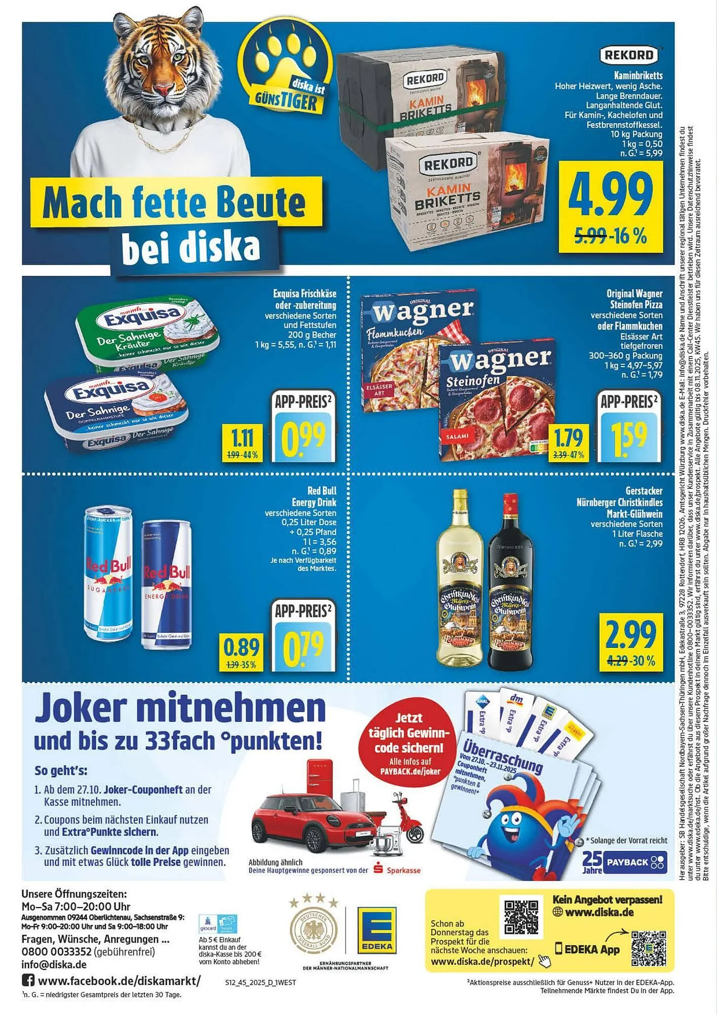 Diska Prospekt von 3. November bis 8. November 2025 - Prospekt seite 12