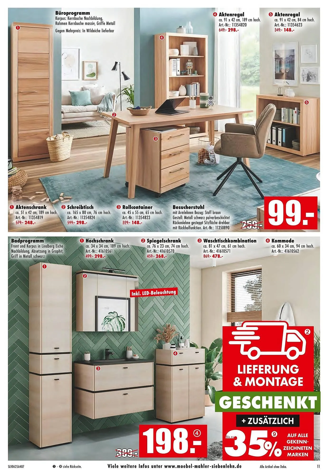 Möbel Mahler Prospekt von 16. Juli bis 29. Juli 2025 - Prospekt seite 11