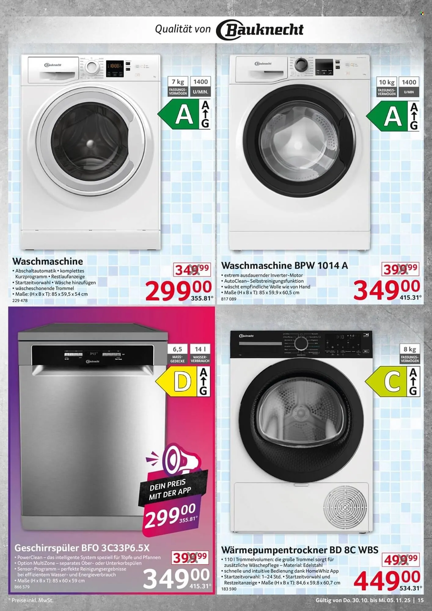 Selgros Prospekt von 30. Oktober bis 5. November 2025 - Prospekt seite 15