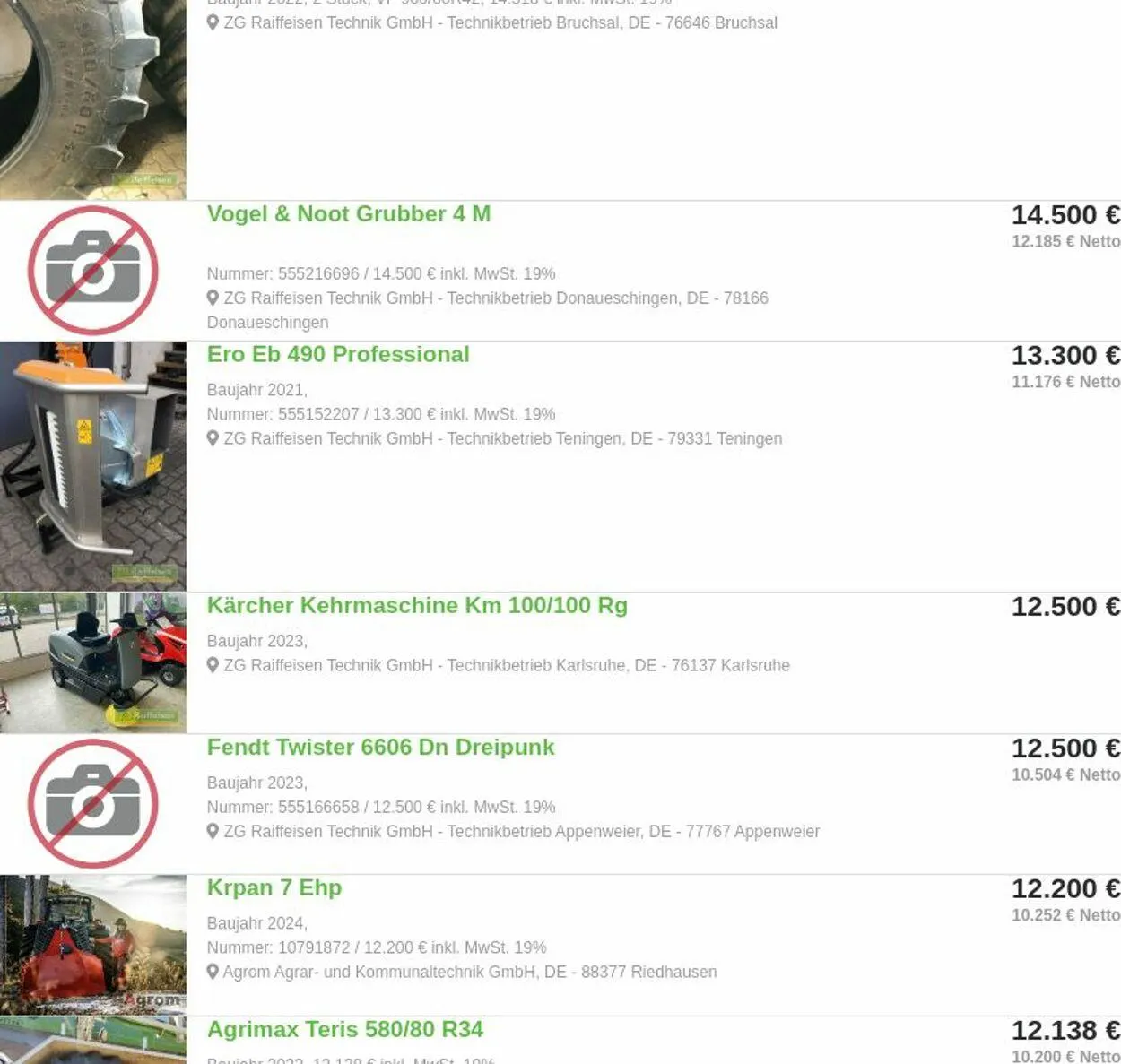 ZG Raiffeisen Aktueller Prospekt von 24. März bis 2. April 2025 - Prospekt seite 23