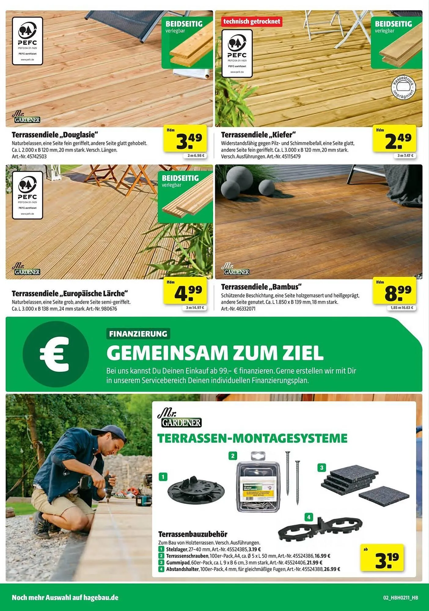 Hagebau Prospekt von 12. März bis 11. April 2026 - Prospekt seite 2