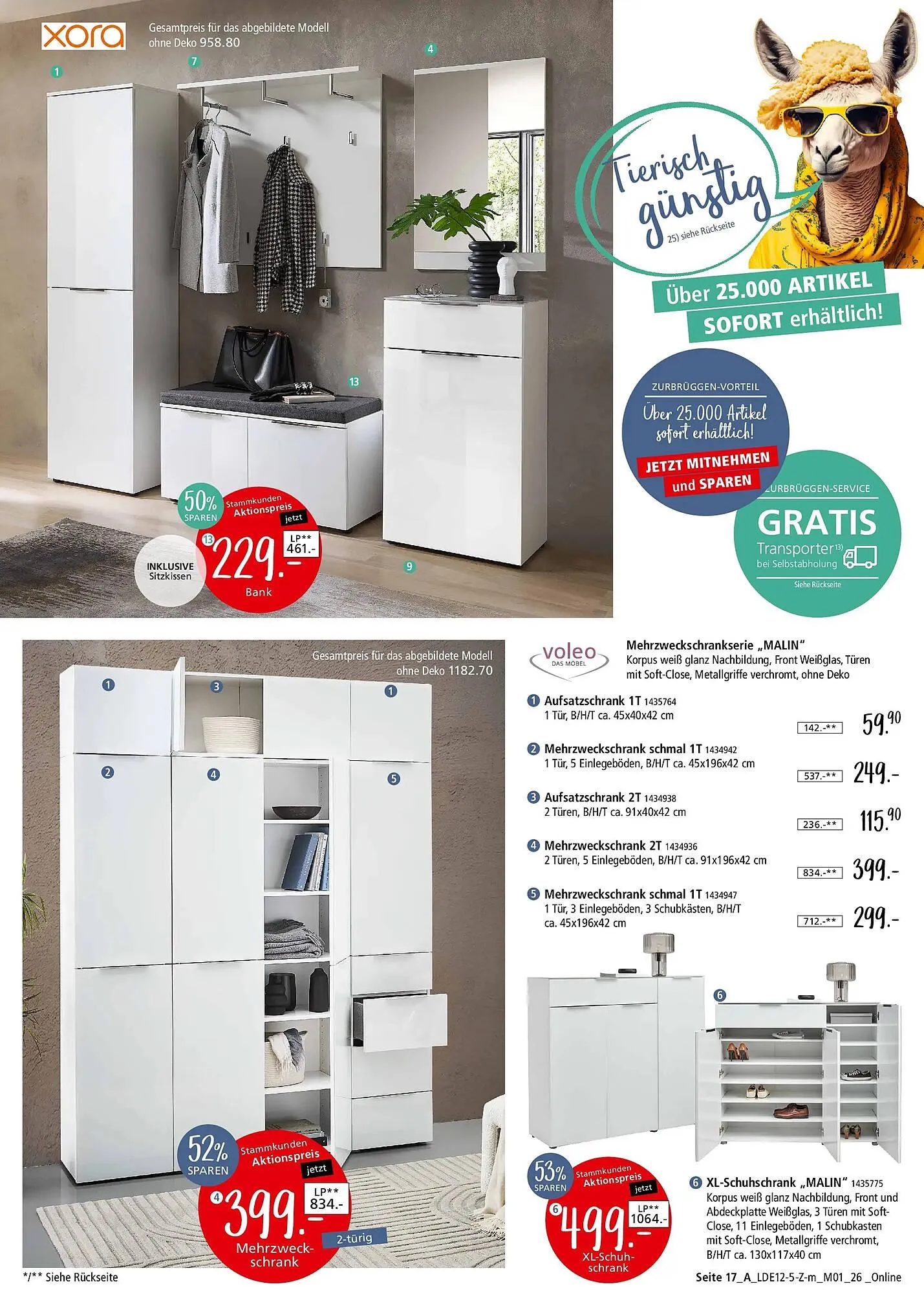 Zurbrüggen Prospekt von 12. Dezember bis 10. Januar 2026 - Prospekt seite 21