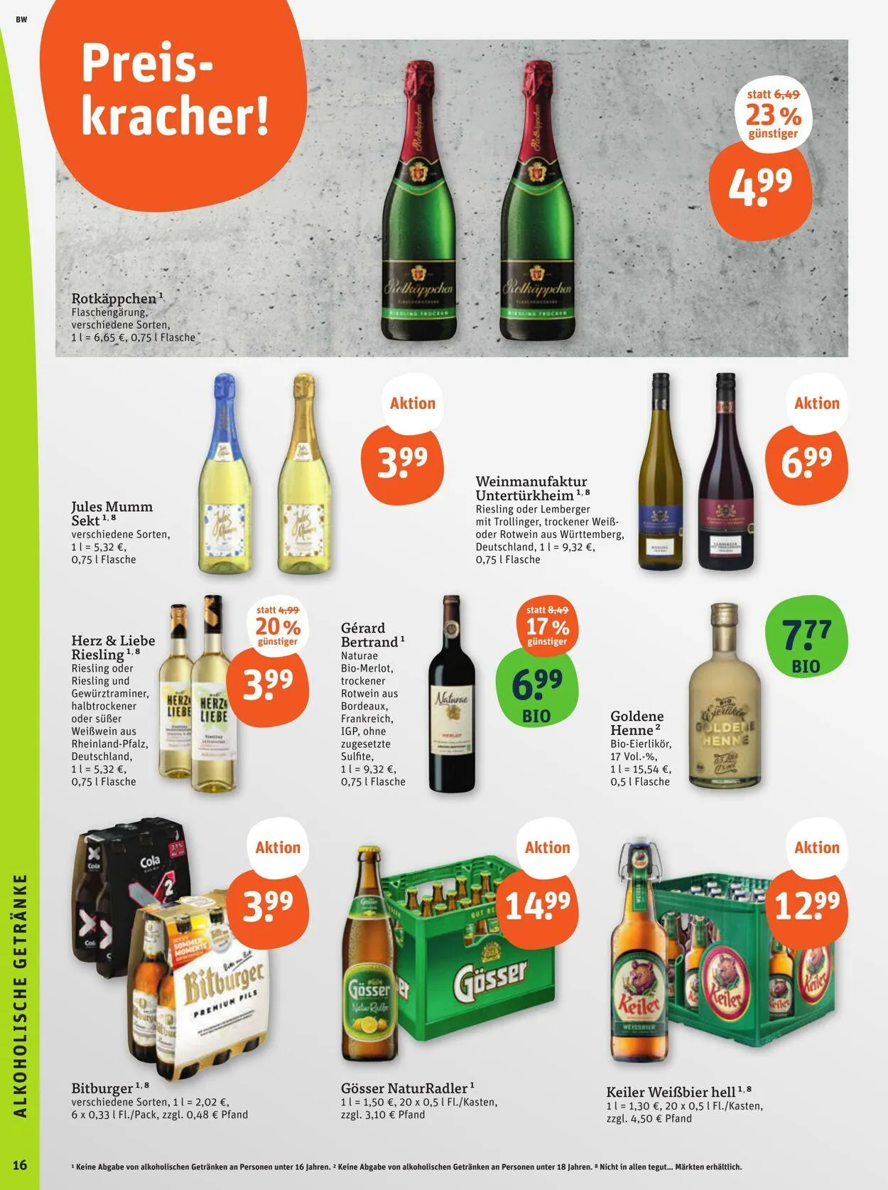 Tegut Aktueller Prospekt von 14. Juli bis 20. Juli 2025 - Prospekt seite 18