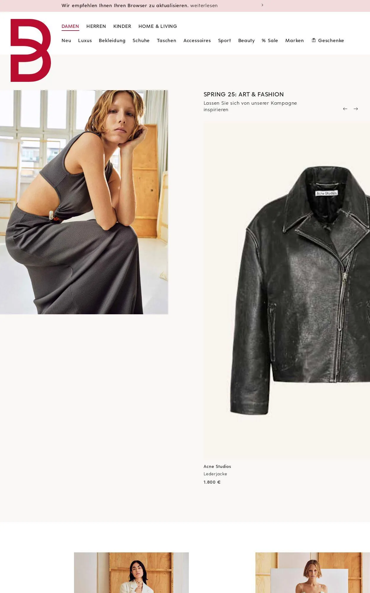 Breuninger Aktueller Prospekt - 1