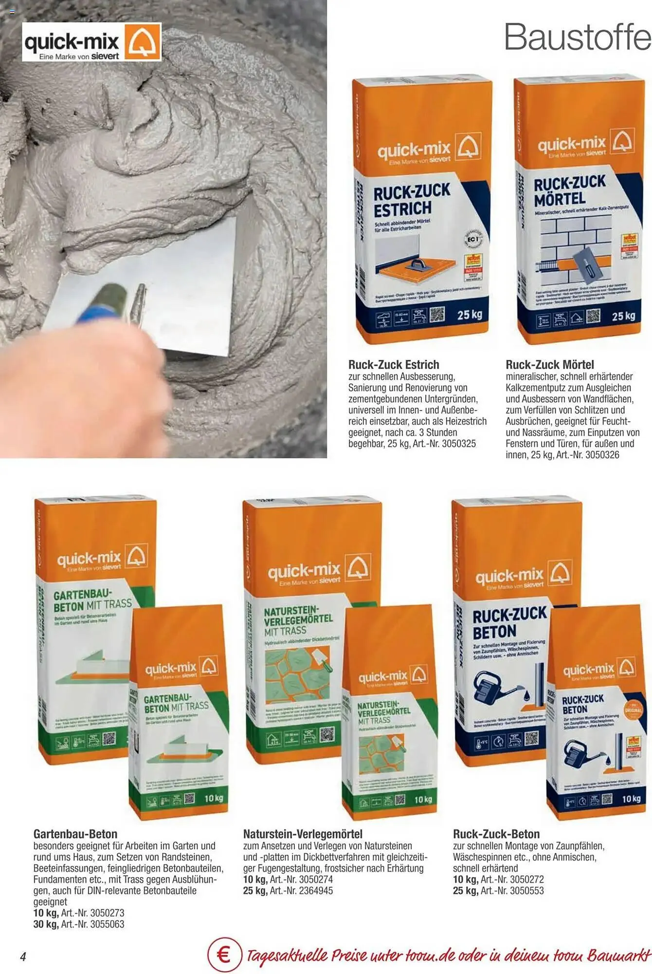 toom Baumarkt Prospekt von 4. März bis 30. Juni 2025 - Prospekt seite 4